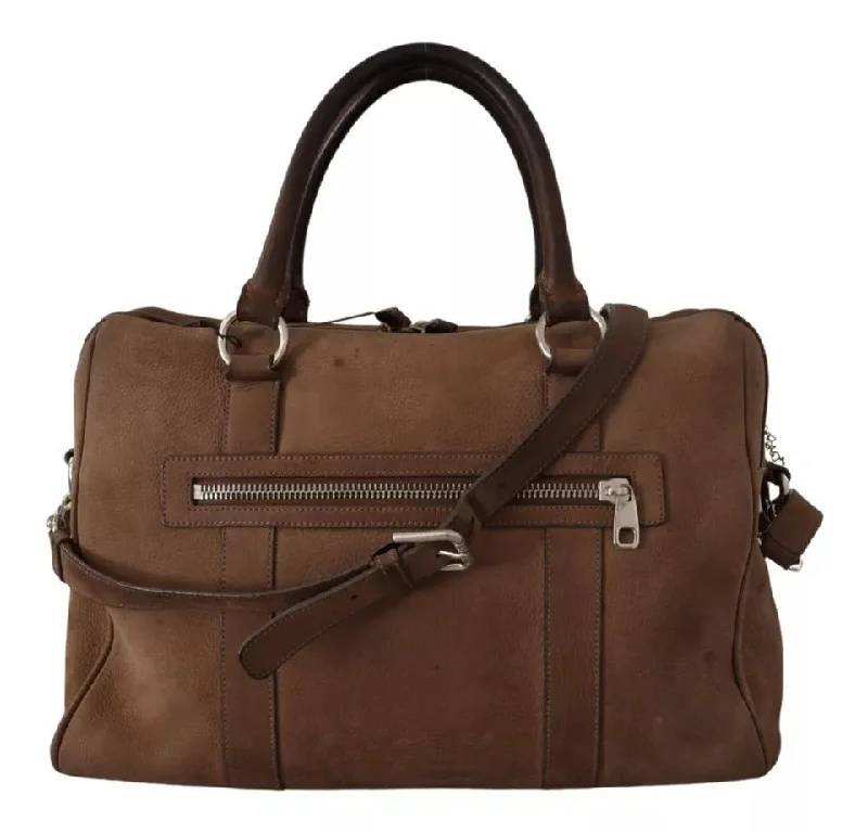 Affordable Handbags Dolce & Gabbana Brown Leather Shoulder Strap Travel Messenger Gym Men Bag