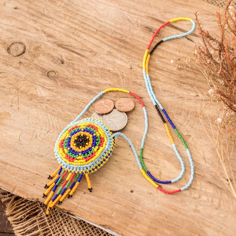 Limited-Time Offer On Trendy Bags Handcrafted Beaded Guatemalan Kite-Themed Mini Shoulder Bag - Traditional Barrilete