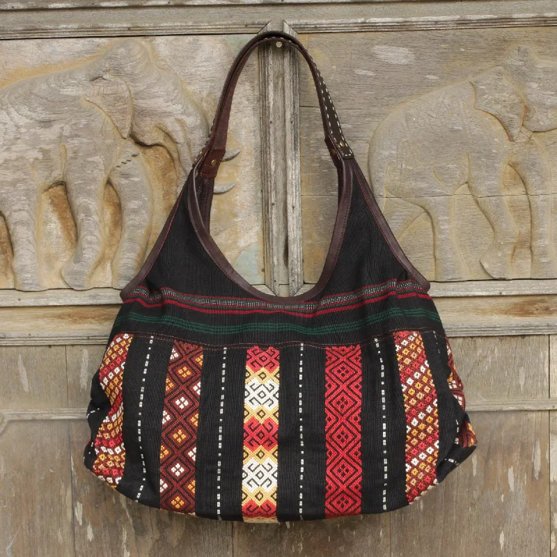 Affordable Handbags Handmade Thai Naga Tribe Style Shoulder Bag - Naga Chic