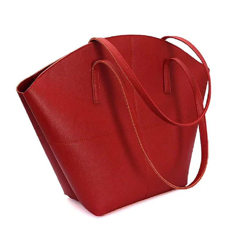 Sleek And Seasonal Sale Bags TOTE SHOULDER RED