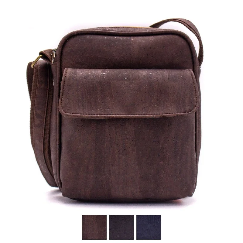 Evening Events Messenger Shoulder -Small Cork Crossbody Bags for Men BAGP-032