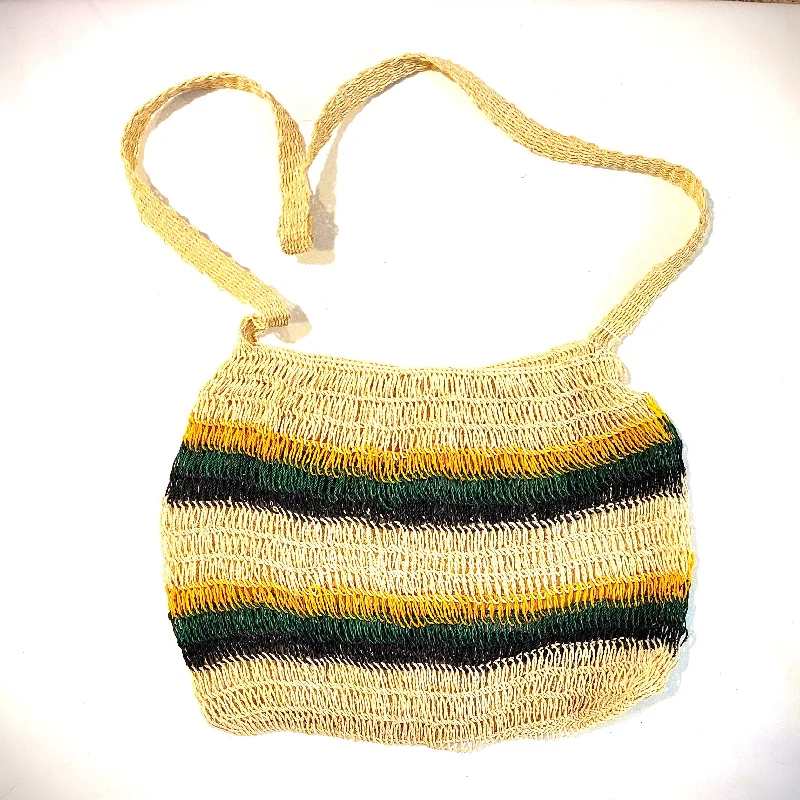 Yellow, green and black stripes (14 x 10.5")