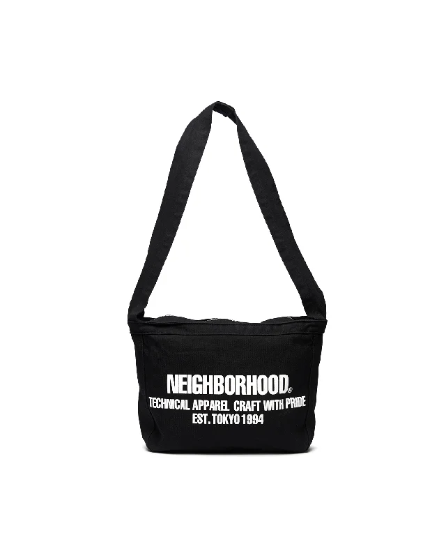 Tsa-Approved Bags For Hassle-Free Airport Security Woven Shoulder Bag - Black