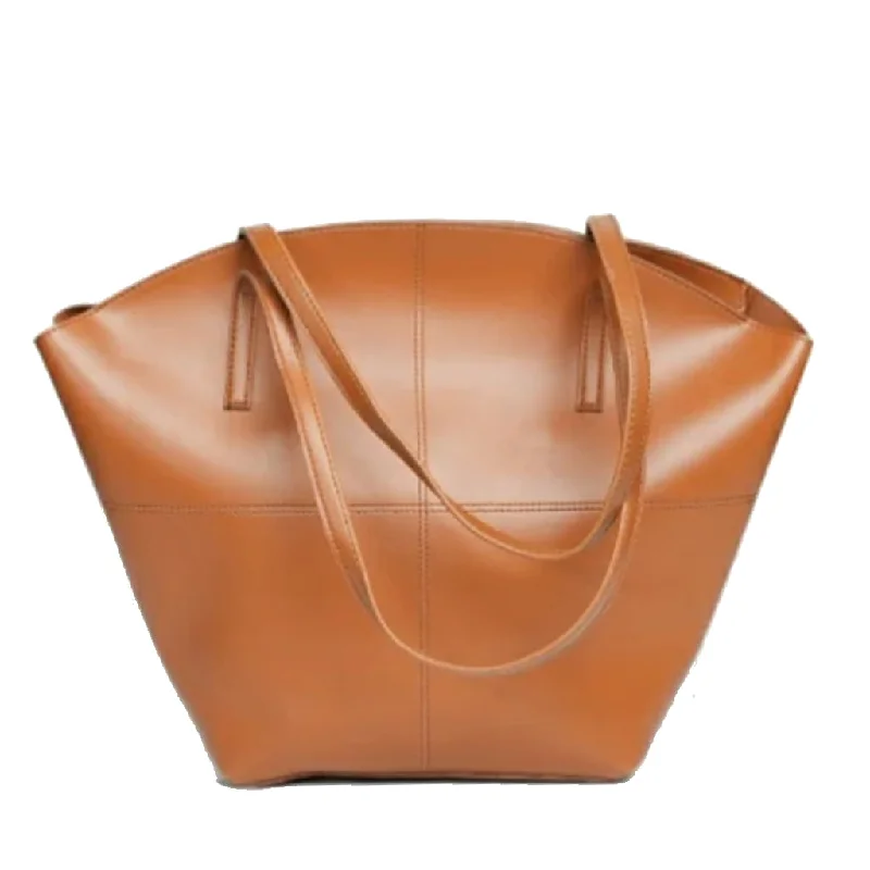 Seasonal Clearance Bags For Summer TOTE SHOULDER BROWN
