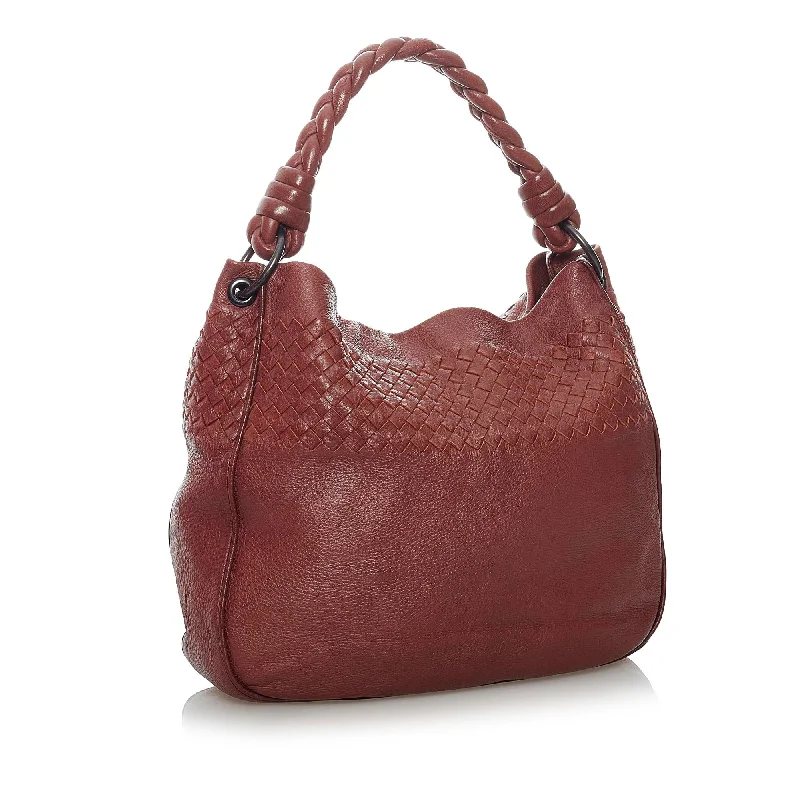 Bottega Veneta Intrecciato Leather Shoulder Bag (SHG-29867)