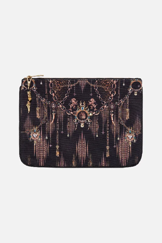 SMALL CANVAS CLUTCH JUNGLE DREAMING