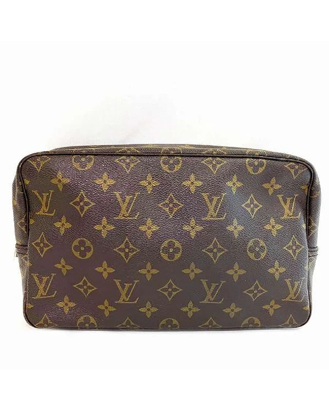 Monogram Canvas Toiletry Pouch Clutch Bag