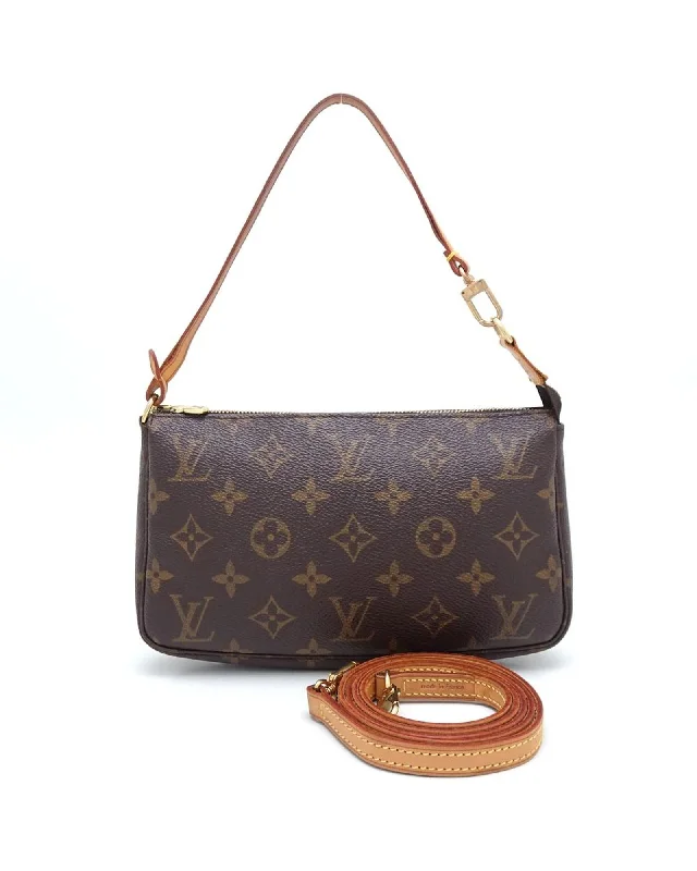 Monogram Canvas Clutch Bag