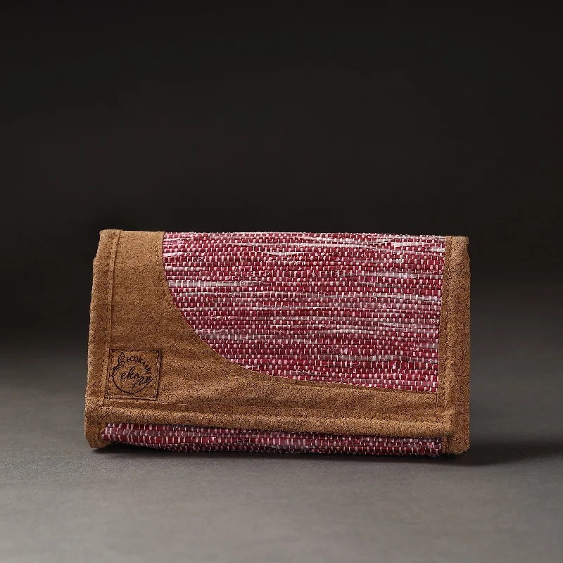 Upcycled Weave Handcrafted Clutch