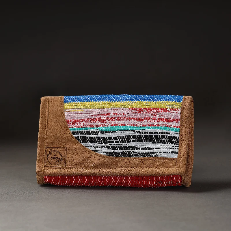 Upcycled Weave Handcrafted Clutch