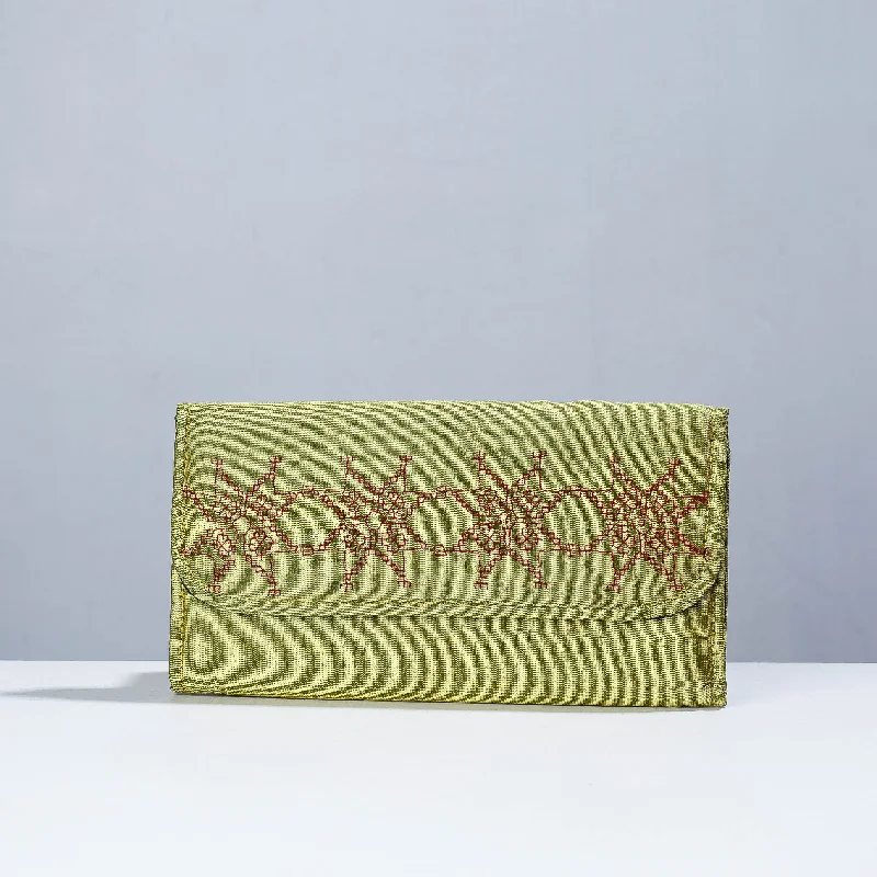 Kasuti Embroiderey Clutch Wallet