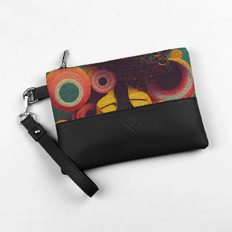 Black Toiletry Pouch Curly Thoughts