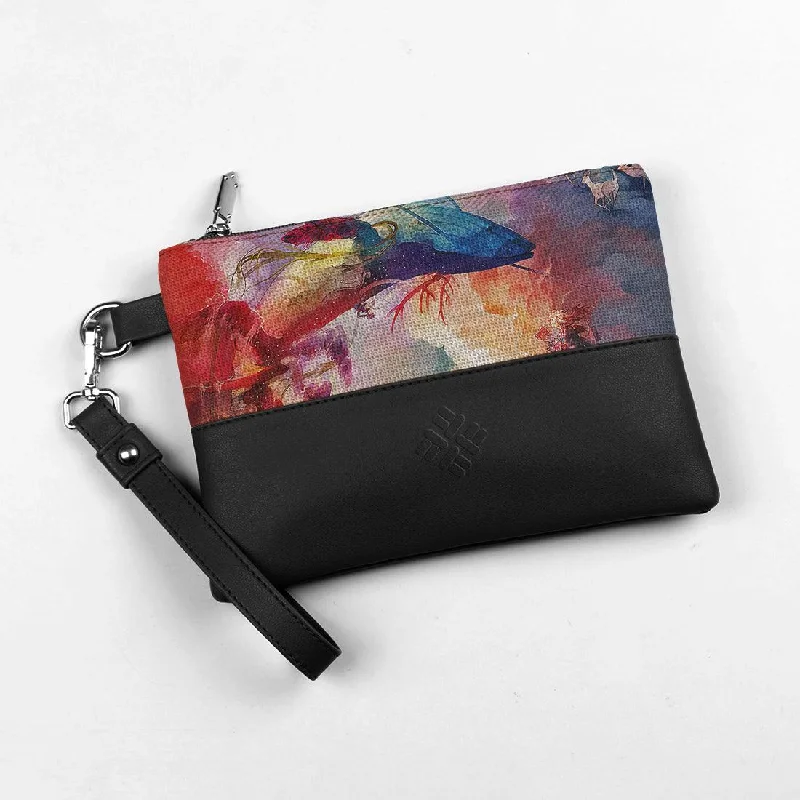 Black Toiletry Pouch Fantasy World