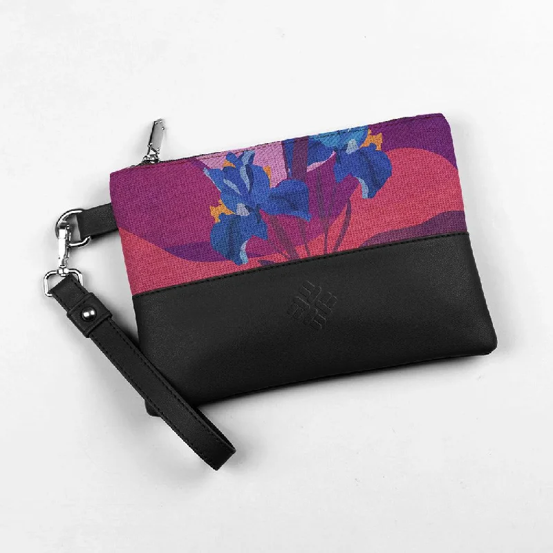 Black Toiletry Pouch Iris