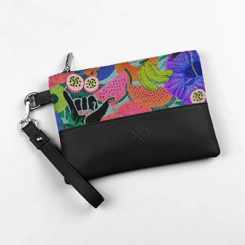 Black Toiletry Pouch Summer Mood