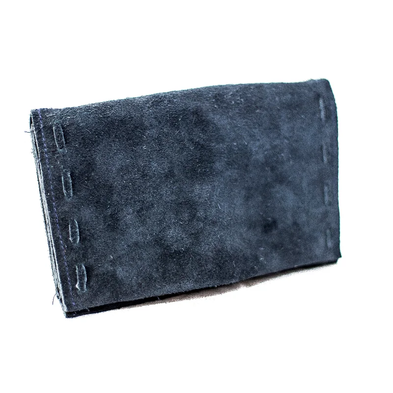 Petrol Blue Suede