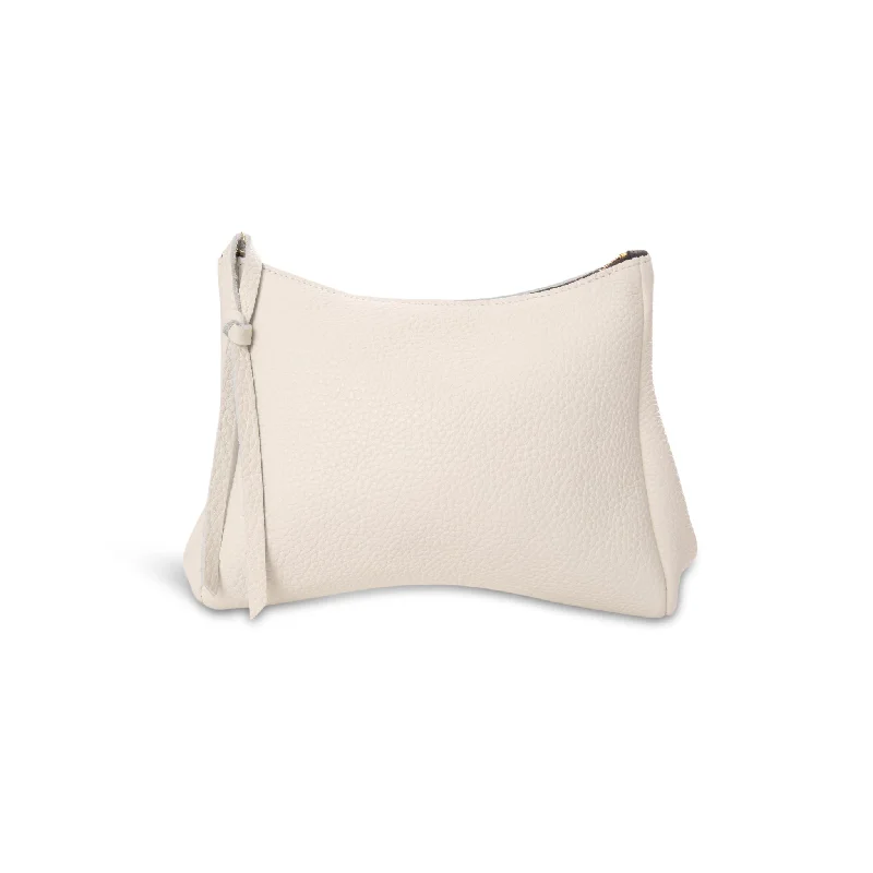 Vibrant Bags With Discounts Camila Clutch in White Buffalo Cowhide