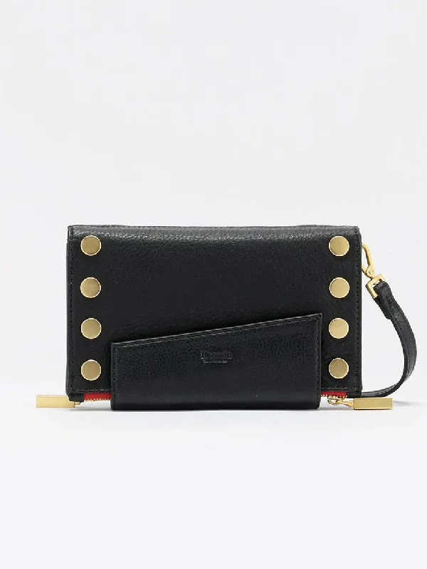 Seasonal Clearance Bags For Summer Hammitt Los Angeles Levy Clutch in Black w/Red Zip