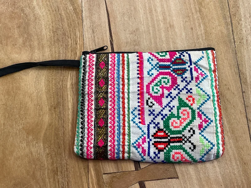 Hmong Wristlet Clutch