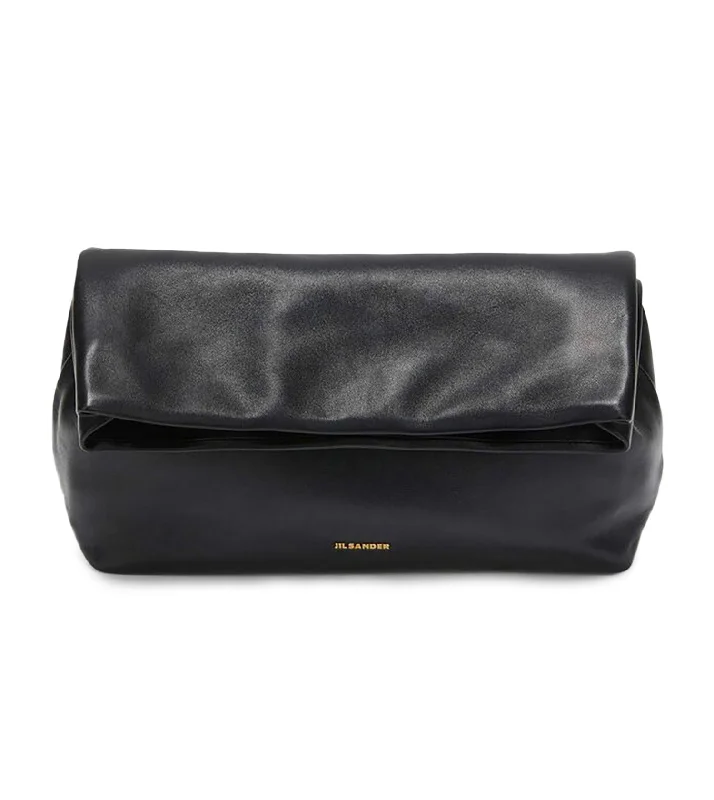 JIL SANDER Leather Clutch Bag