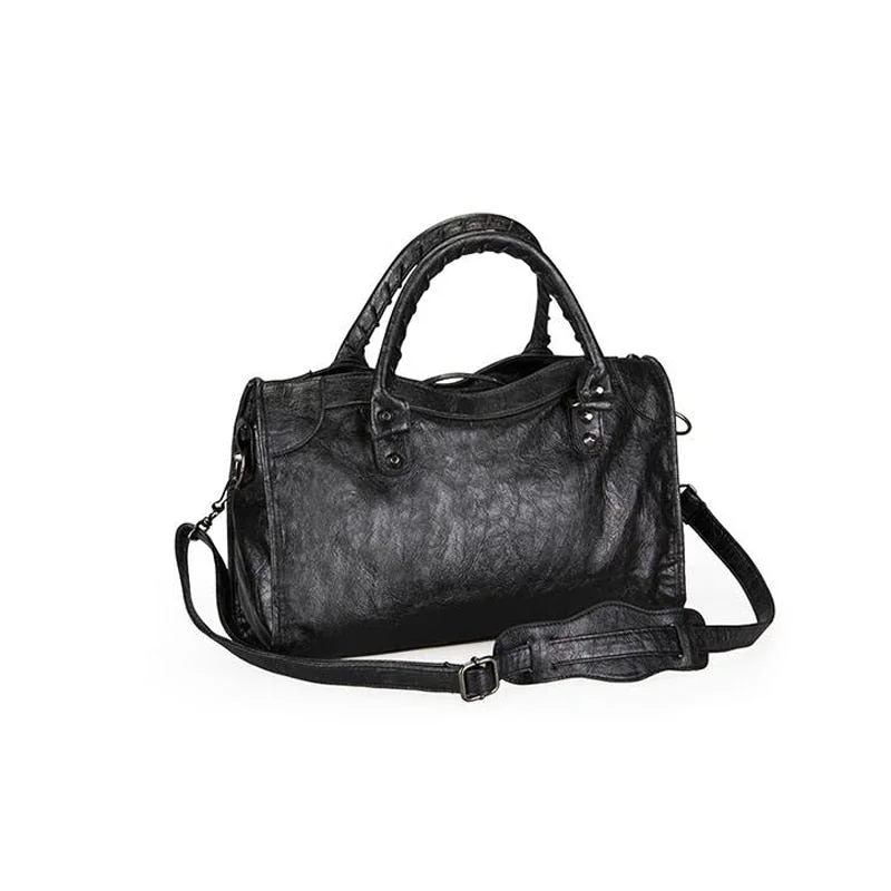 Luxury Handbags Women Bags Designer Soft Tassel Motorcycle Bag Ladies Chic PU Leather Stylish Crossbody  Shoulder Bag