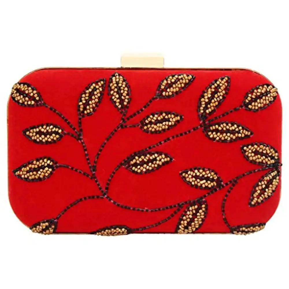 Clearance-Priced Bags MaFs Womens Clutch, Red