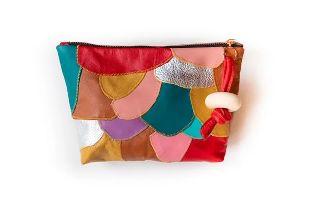 Patchwork "Confetti" Clutch