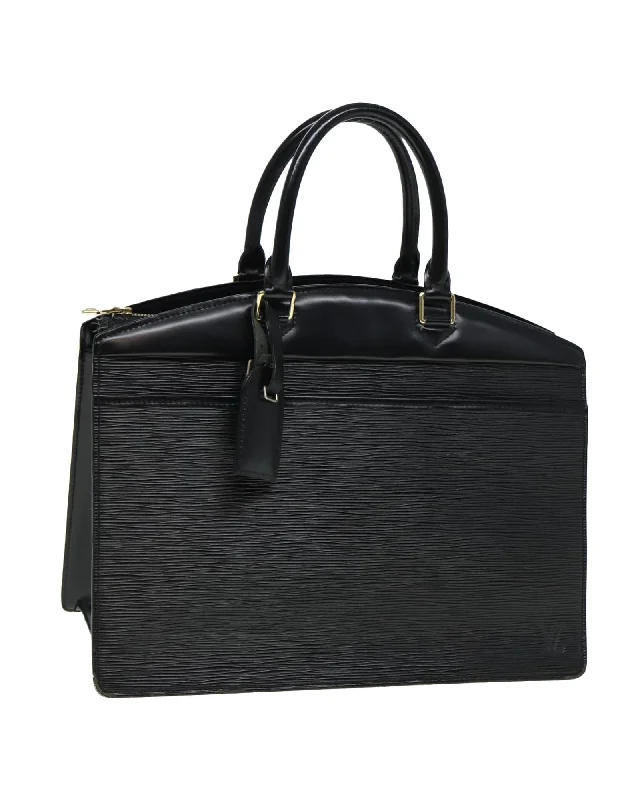 Affordable Bags For Budget Shoppers Epi Leather Riviera Hand Bag with Name Tag