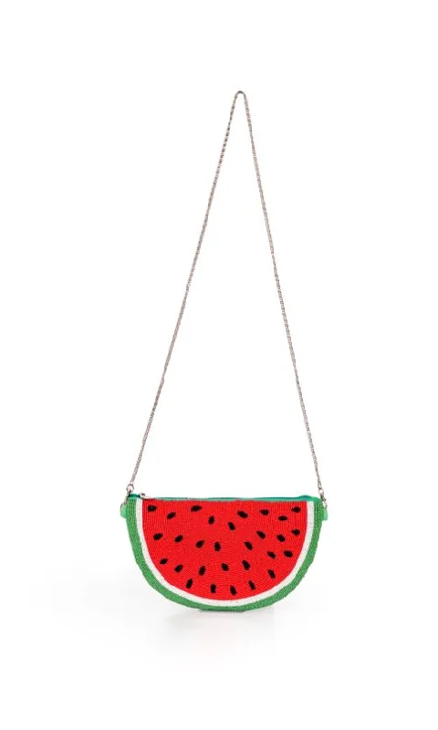 Watermelon Slushe half round Clutch