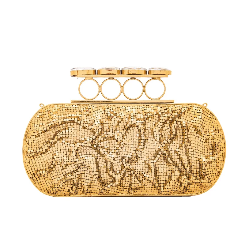 Glamorous Bags For Evening Events And Parties Ziva Clutch - Women's bridal and bridesmaids clutch bag