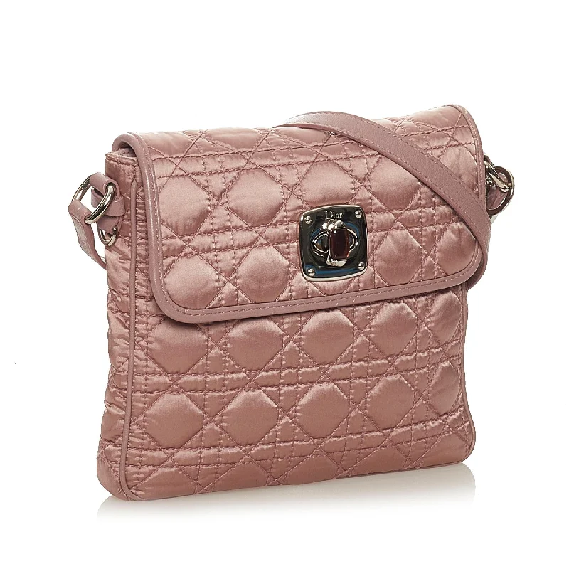 Bags With Discounts Dior Cannage Nylon Crossbody Bag (SHG-27521)