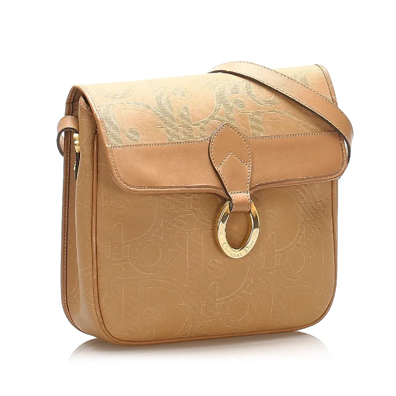 Everyday Bags For Work, School, Or Errands Dior Dior Oblique Leather Crossbody Bag (SHG-15318)