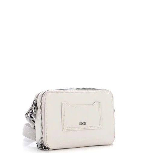 Inspired Bags For Timeless Elegance DIOR DOUBLE ZIP LEATHER CROSSBODY BAG