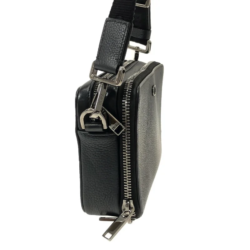 Limited Edition Bags For Collectors DIOR Leather Pouch with Strap Crossbody Bag