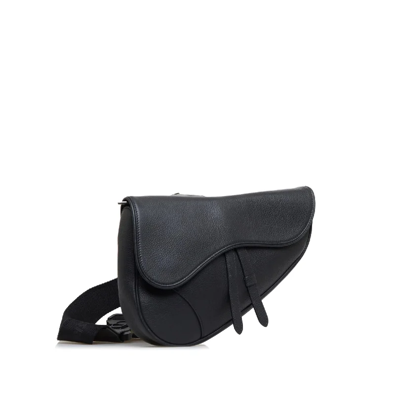 Bag For Luxury Lovers Dior Leather Saddle Crossbody Bag (SHG-XbTe73)