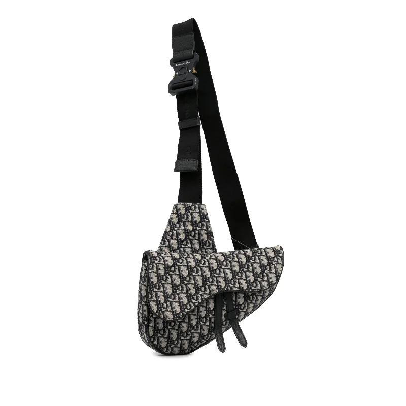 Lightweight And Affordable Bags Dior Oblique Saddle Crossbody Bag (SHG-HirCYl)