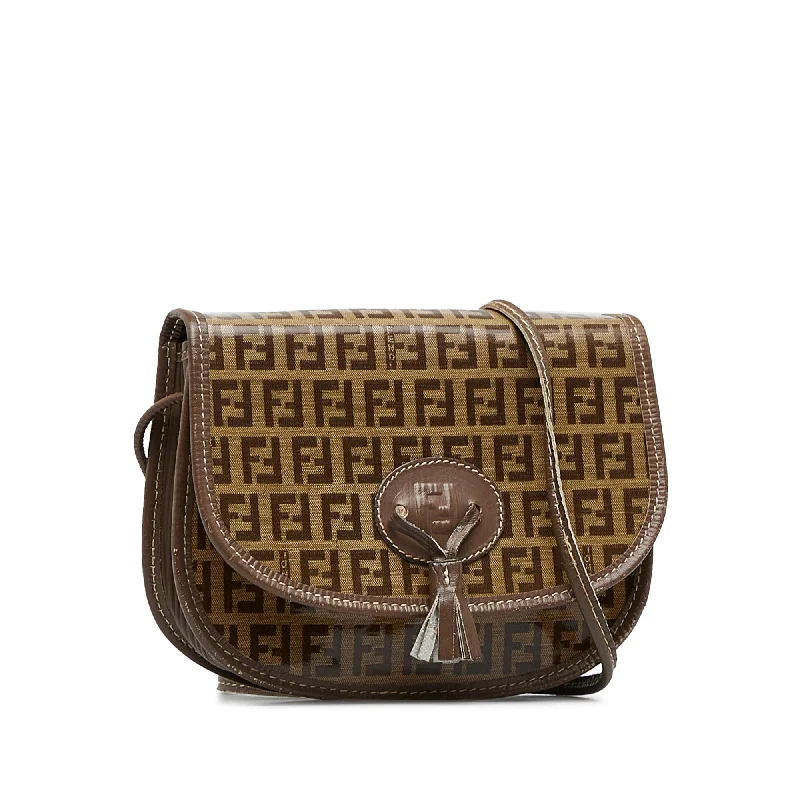Scratch-Resistant And Luxury Sale Bags Fendi Zucchino Crossbody (SHG-h4x370)