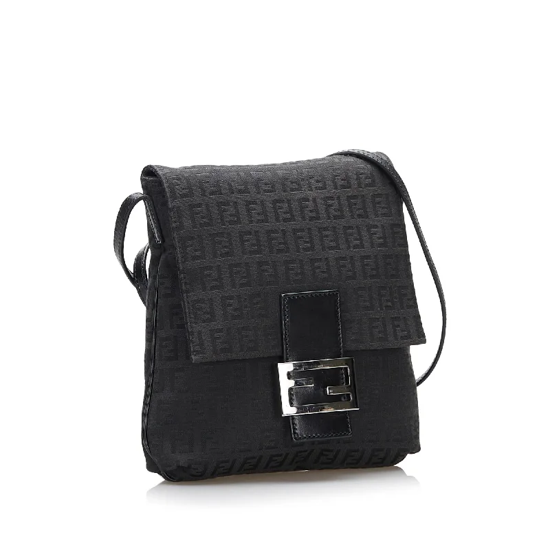 Luxury Bags For Professionals With Discounts Fendi Zuchinno Crossbody Bag (SHG-peNynq)
