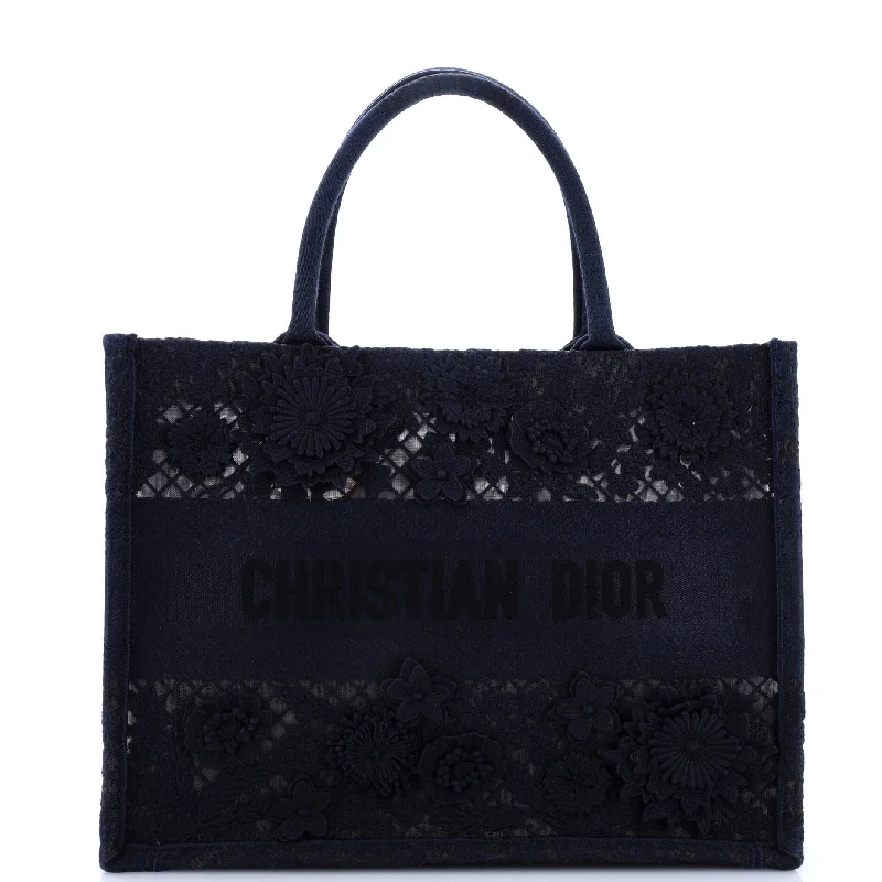 Sporty Bags For Active And Athletic Lifestyles Book Tote Embroidered Lace Medium