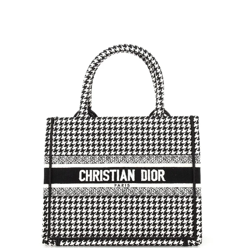 Top Brand Discounts Book Tote Houndstooth Canvas Small
