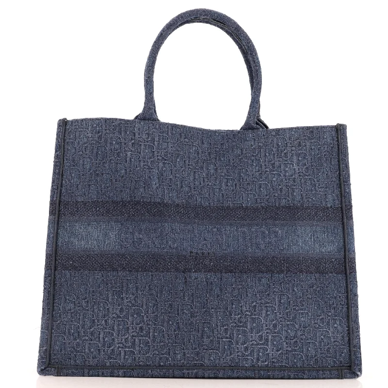 Fashion Sale Book Tote Oblique Denim Large