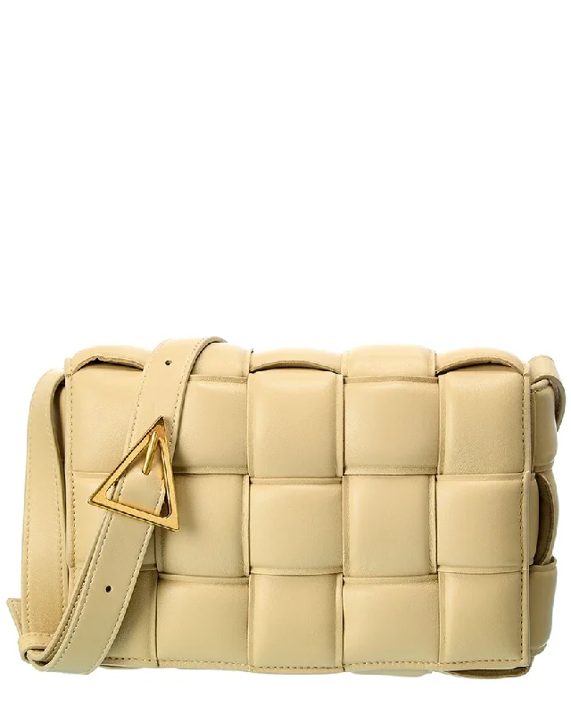 Luxury Bags On Sale Bottega Veneta Padded Cassette Leather Crossbody Bag
