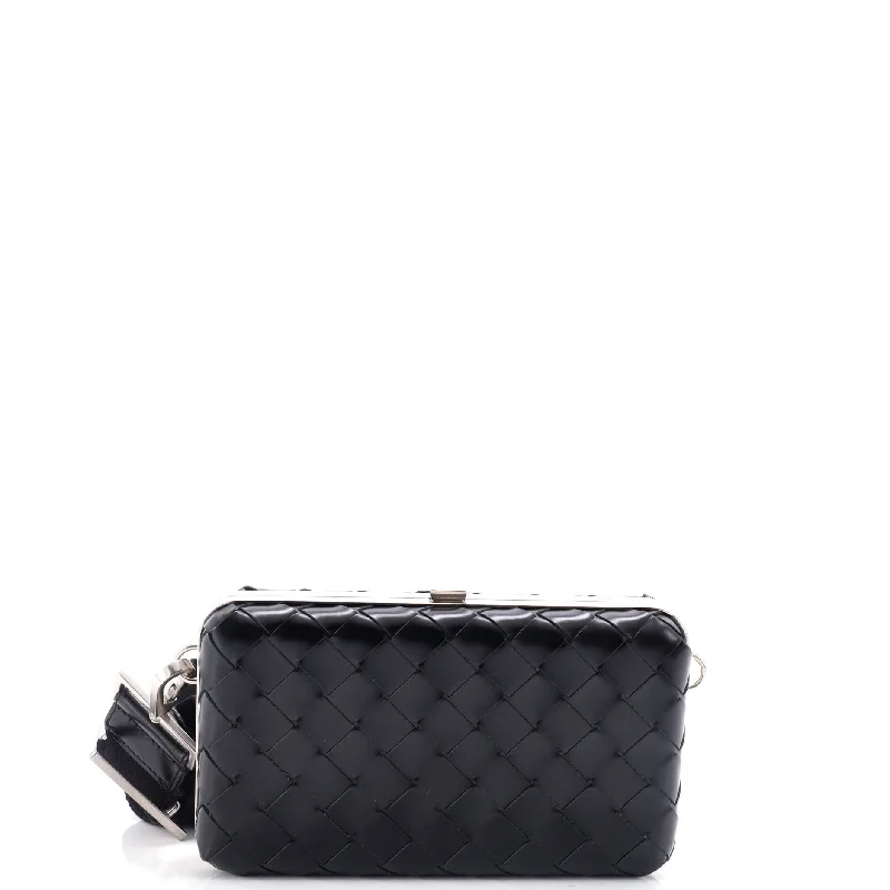 Modern And Limited-Time Offer Bags Box Messenger Bag Intrecciato Spazzolato