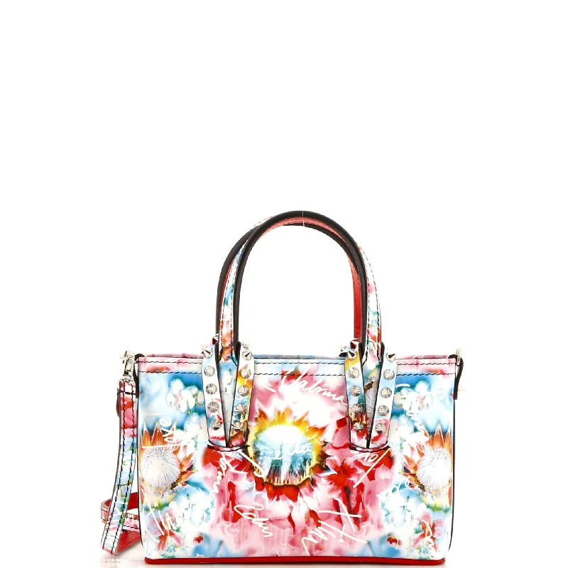 Chic Style, Always In Vogue Cabata East West Tote Printed Patent Nano