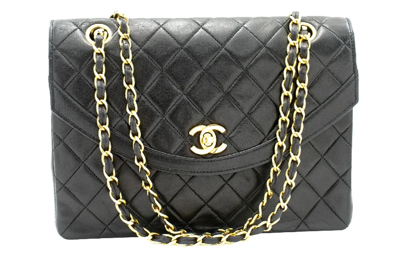 Chanel Half Moon  Leather Shoulder Bag (Pre-Owned)