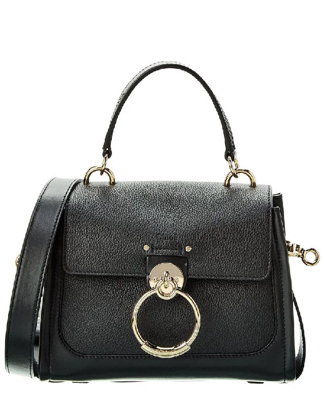 Chloé Tess Day Mini Leather Shoulder Bag