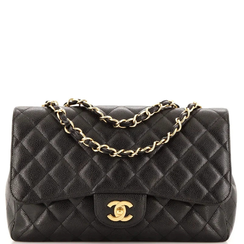 Inspired Bags For Luxury Fashion Lovers Classic Single Flap Bag Quilted Caviar Jumbo