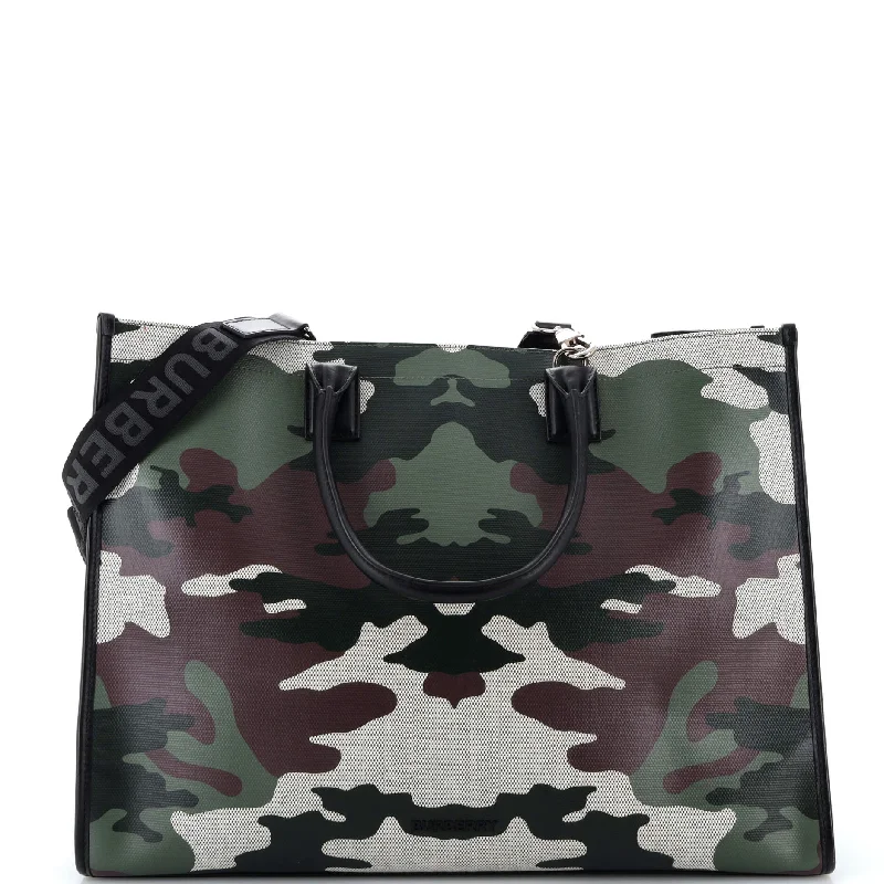 Fashion Forward Femininity Denny Tote Printed Coated Canvas Large
