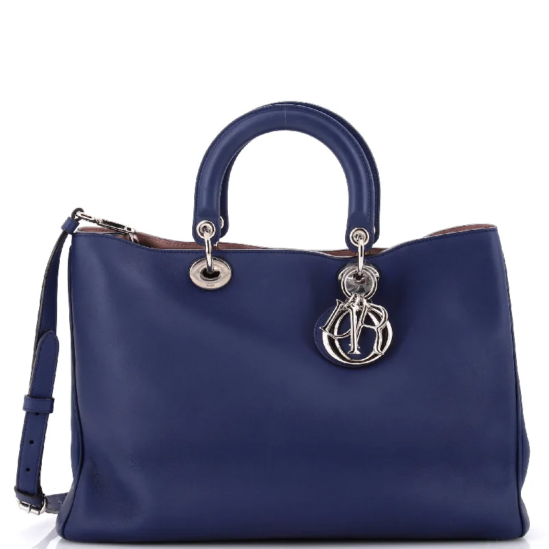 Durable And Fashionable Bags For Daily Use Diorissimo Tote Smooth Calfskin Large