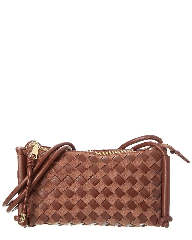 Flash Sales On Premium And High-Quality Bags Dolce Vita Meryl Woven Angular Crossbody